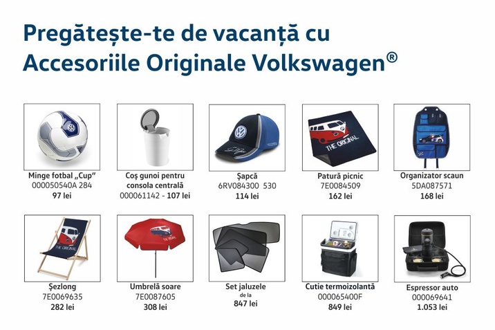 Accesorii vacanta Volkswagen